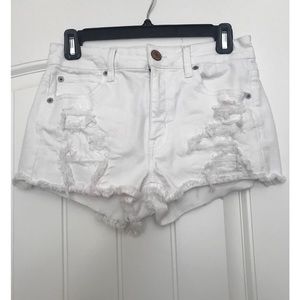 American Eagle White Shorts